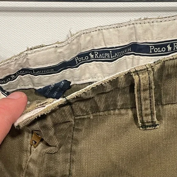 Polo Ralph Lauren Men Khaki Straight Leg Casual Pants Size 38x31 - Picture 2 of 9